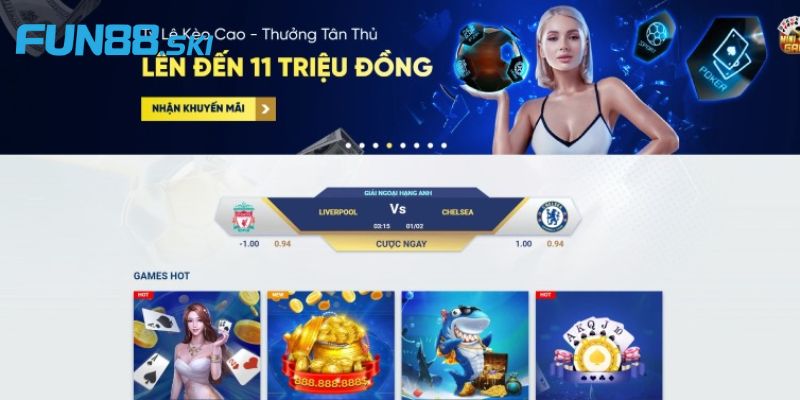 Điểm mạnh nổi bật tại SKY88